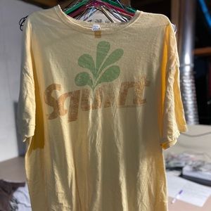 Squirt T-shirt - Men’s size XL - Light yellow
